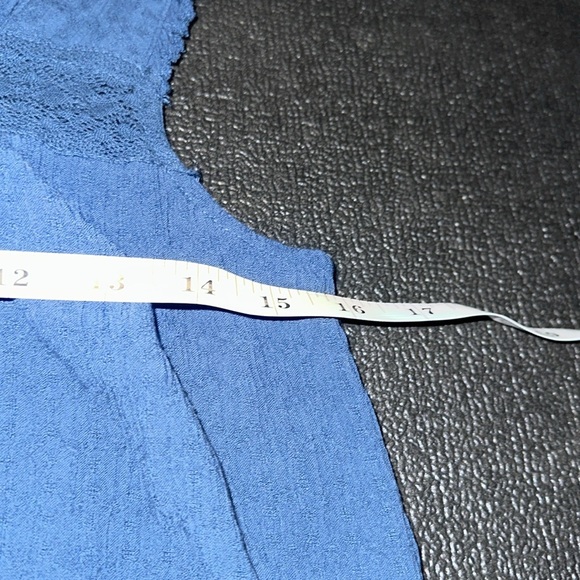 Maurice’s Blue Sleeveless Top size medium - Picture 6 of 9